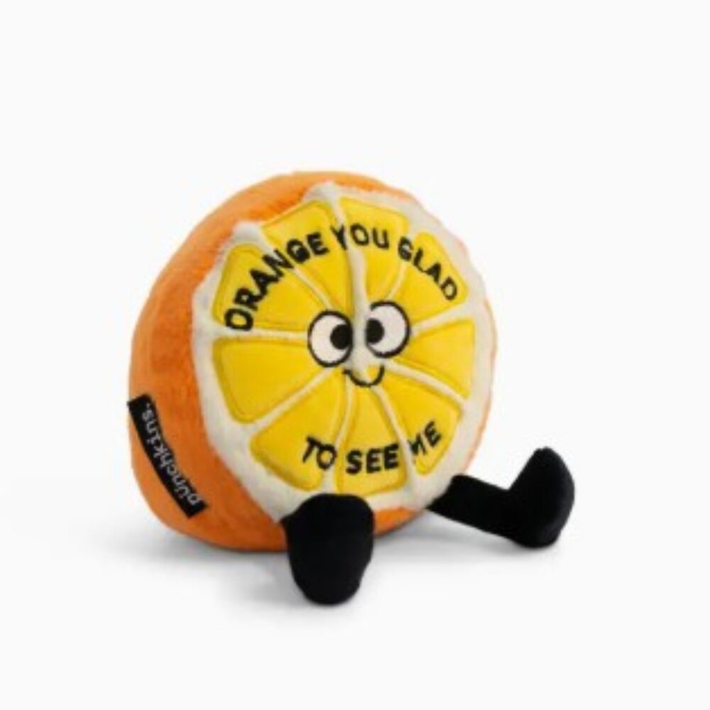Punchkins "Orange You Glad to See Me" Orange Plush